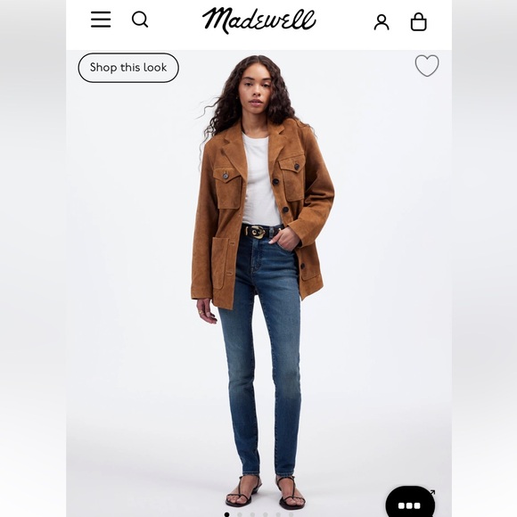 Madewell Denim - MADEWELL 10in. High Rise Skinny Jean- 26in